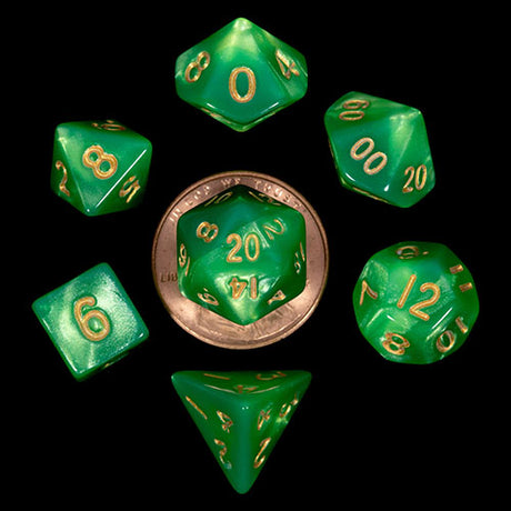 10mm Mini Polyhedral Dice set