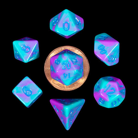 10mm Mini Polyhedral Dice set