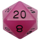 35mm Mega Acrylic D20 - Mini Megastore