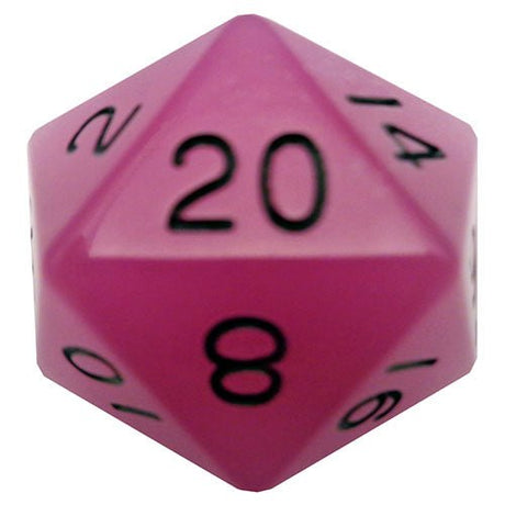 35mm Mega Acrylic D20 - Mini Megastore