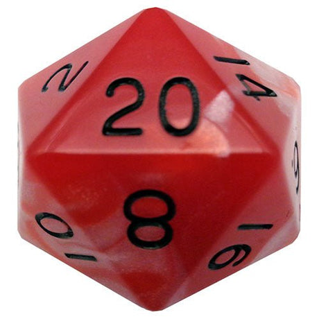 35mm Mega Acrylic D20 - Mini Megastore