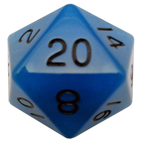 35mm Mega Acrylic D20 - Mini Megastore