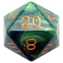 35mm Mega Acrylic D20 - Mini Megastore