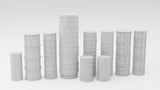 3D printed Clay Texture Rollers for terrain building - 47 Styles - Mini Megastore