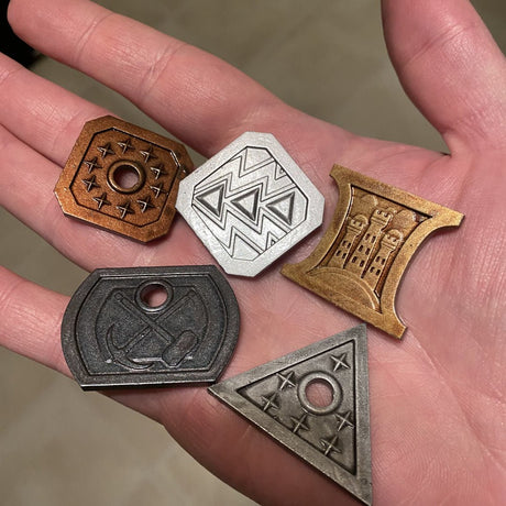 3D printed D&D Coin props - Mini Megastore