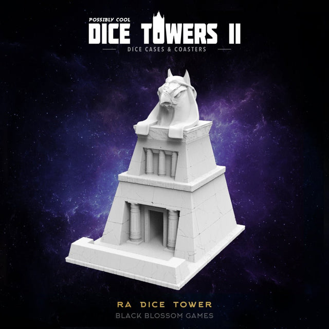 3D Printed Temple of Ra Dice Tower - Mini Megastore