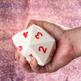 80MM Foam D20 Dice / Stress Toy - Mini Megastore