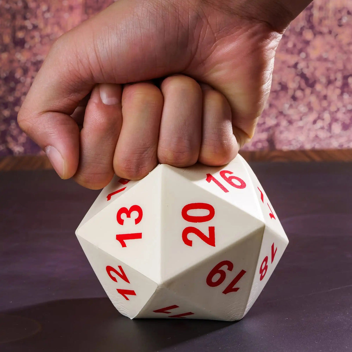 80MM Foam D20 Dice / Stress Toy - Mini Megastore