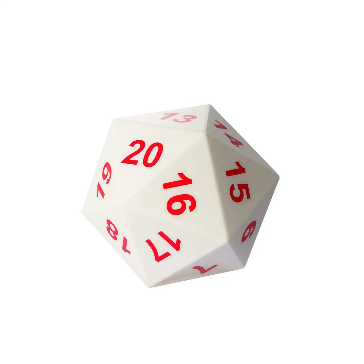 80MM Foam D20 Dice / Stress Toy - Mini Megastore