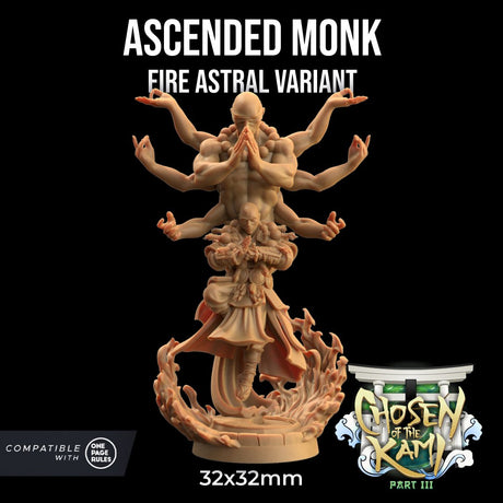 Acended Monk Miniatures - Mini Megastore