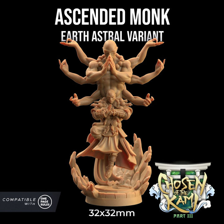 Acended Monk Miniatures - Mini Megastore
