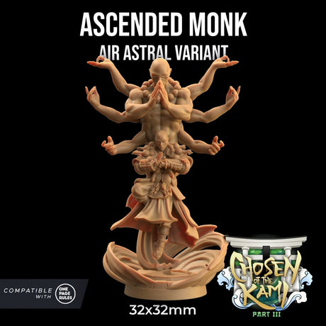 Acended Monk Miniatures - Mini Megastore