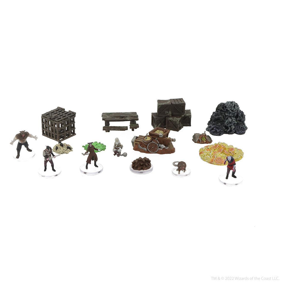 Adventure in a Box - Wererat Den: D&D Icons of the Realms Miniatures - Mini Megastore