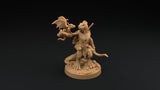 Aela Greenscale - Lizardfolk / Dragonborn Ranger Miniature - Mini Megastore