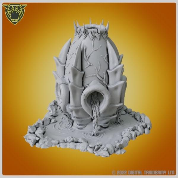 Alien Wet Egg Dice Tower - Mini Megastore