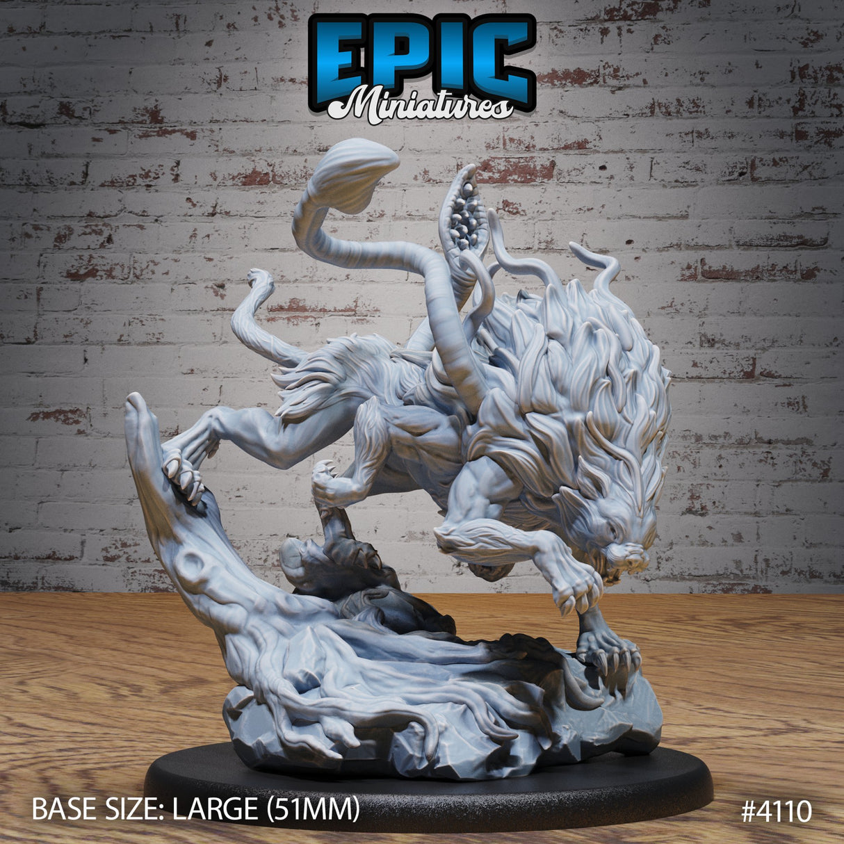 Alpha Phase Panther / Displacer Beast Miniature - Mini Megastore