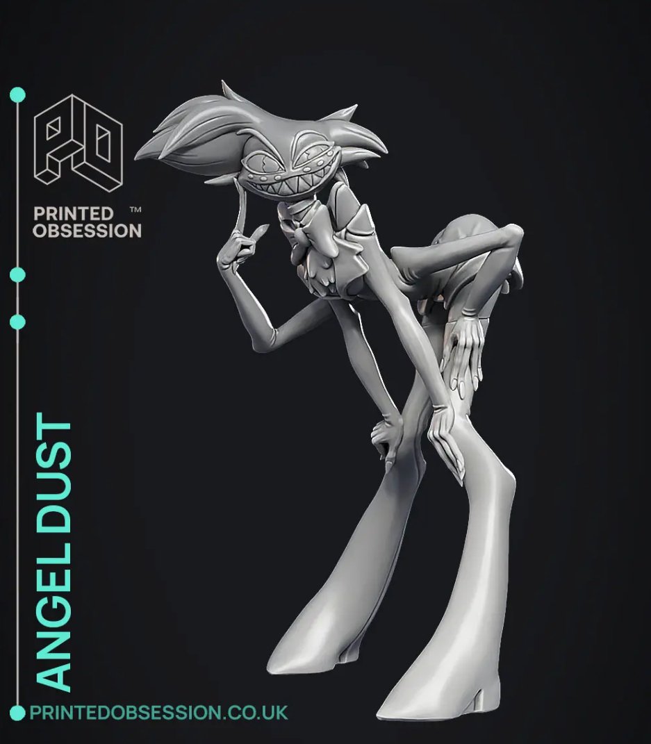 Angel Dust - Hazbin Hotel Statue / Miniature - Mini Megastore