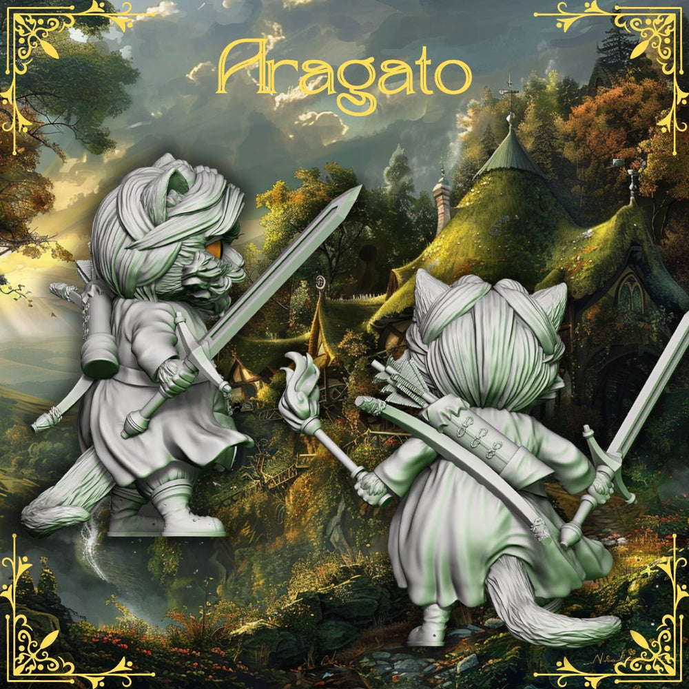 Arigato: Lord of the Cats Miniature - Mini Megastore