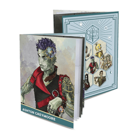 Ashton Greymoore RPG Folio with Stickers: Critical Role - Mini Megastore