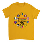 "Everyone is a Natural 20" Pride Unisex Crewneck T-shirt