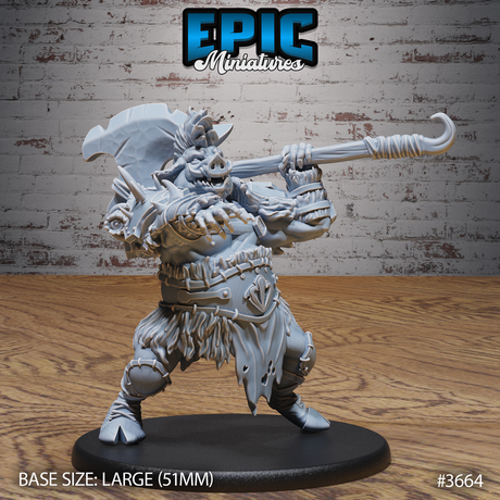 Boar Folk Outlaw Miniature