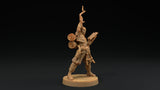 Bamf Tx'aru, Sea Elf / Prax / Triton Wizard / Warlock Miniature - Mini Megastore