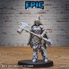 Barbarian Warrior Female Miniatures - Mini Megastore