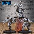 Barbarian Warrior Female Miniatures - Mini Megastore