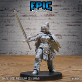 Barbarian Warrior Female Miniatures - Mini Megastore