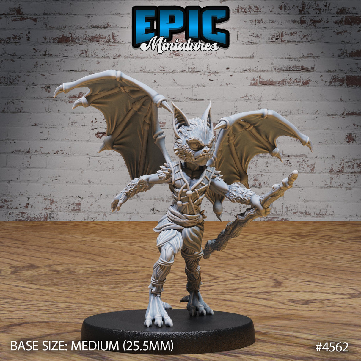 Bat Folk Warrior Miniatures - Mini Megastore