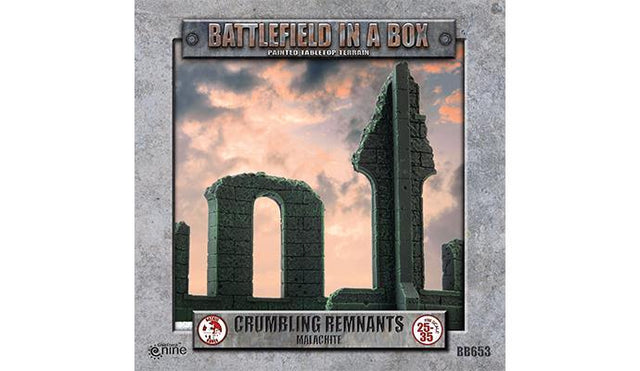 Battlefield in a Box - Gothic Battlefields: Crumbling Remnants - Malachite - Mini Megastore