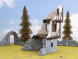 Battlefield In A Box - Wartorn Village Medium Ruin - Mini Megastore