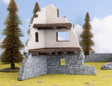 Battlefield In A Box - Wartorn Village Medium Ruin - Mini Megastore