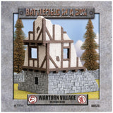 Battlefield In A Box - Wartorn Village Medium Ruin - Mini Megastore