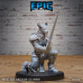 Beast Folk Paladin Miniature - Mini Megastore