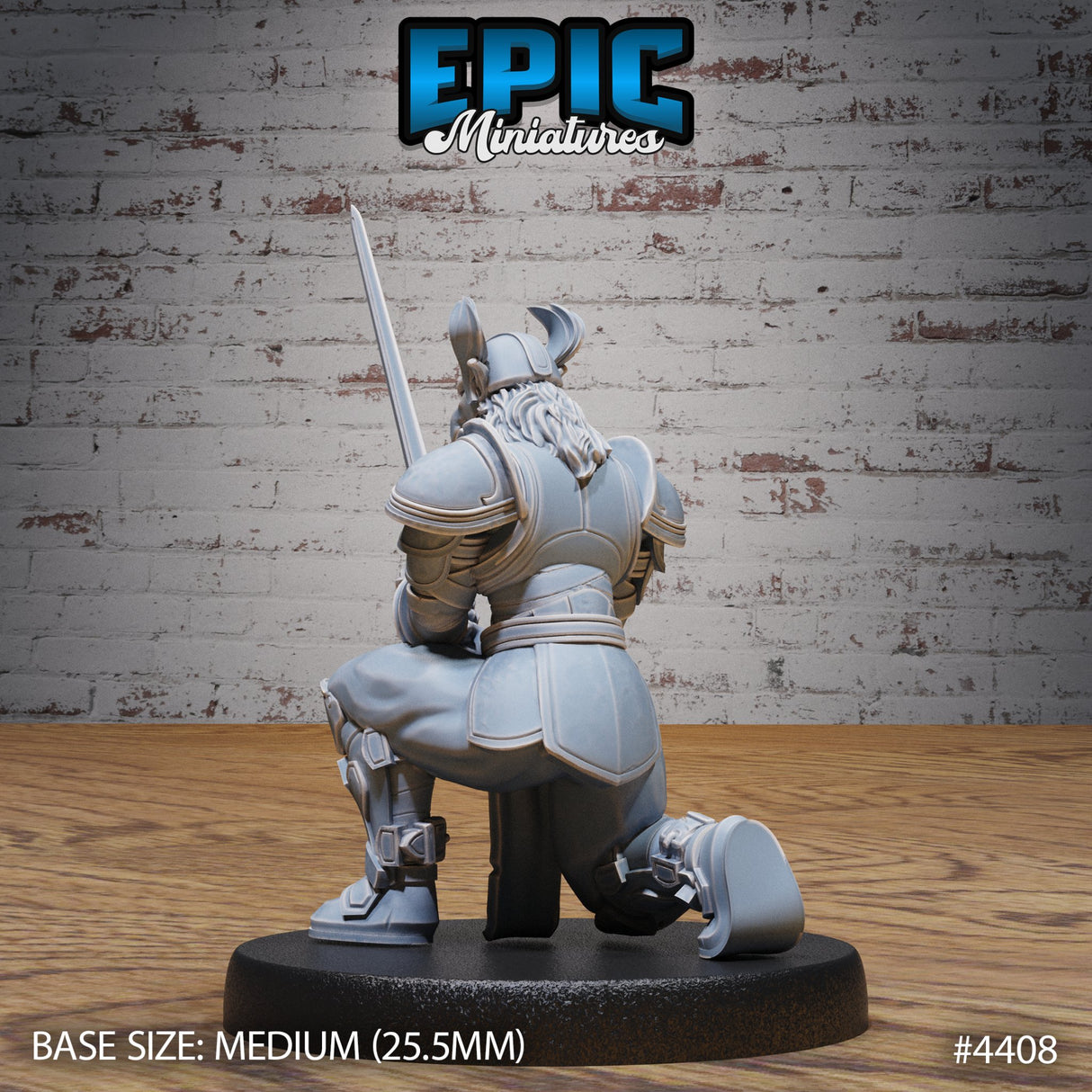 Beast Folk Paladin Miniature - Mini Megastore