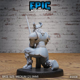 Beast Folk Paladin Miniature - Mini Megastore