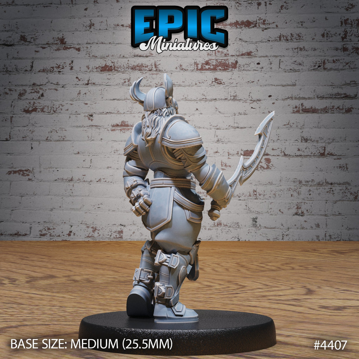 Beast Folk Paladin Miniature - Mini Megastore