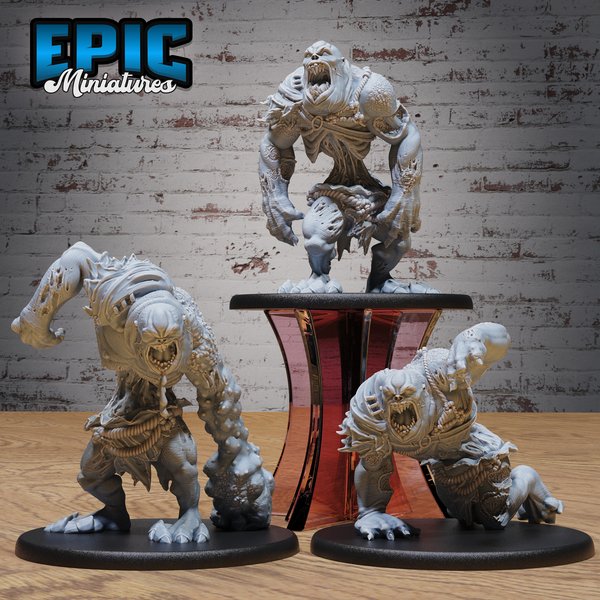 Big Flesh Ghoul Miniature - Mini Megastore