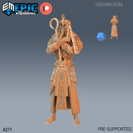 Black Pharaoh Miniature - Mini Megastore