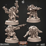 Blaze Arbalist Dwarf Gunner / Crowbow Miniature - Mini Megastore