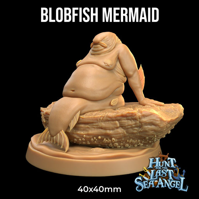 Blobfish Mermaid Miniature - Mini Megastore