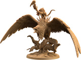 Bonebeak - Giant Undead Bird mount and Necromancer Rat Miniature - Mini Megastore