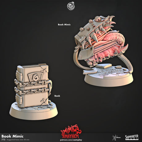 Book Mimic Miniature - Mini Megastore