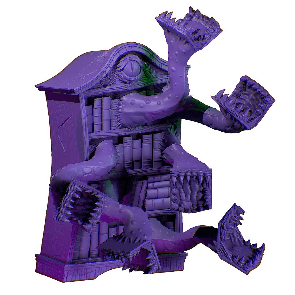 Bookcase Mimic Miniature - Mini Megastore