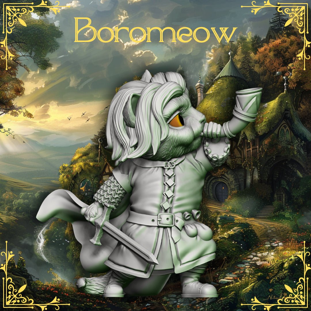 boromeow: Lord of the Cats Miniature - Mini Megastore