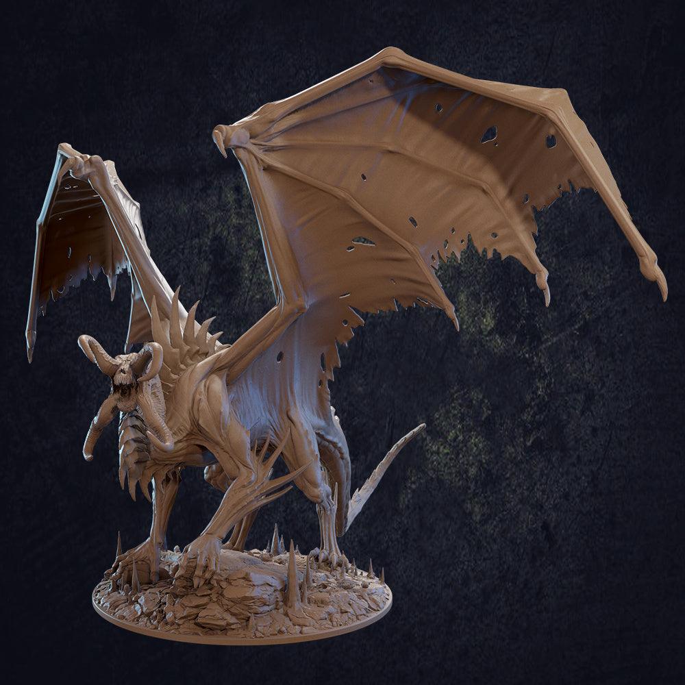 Brain Eater / Illithid Dragon Miniature - Mini Megastore