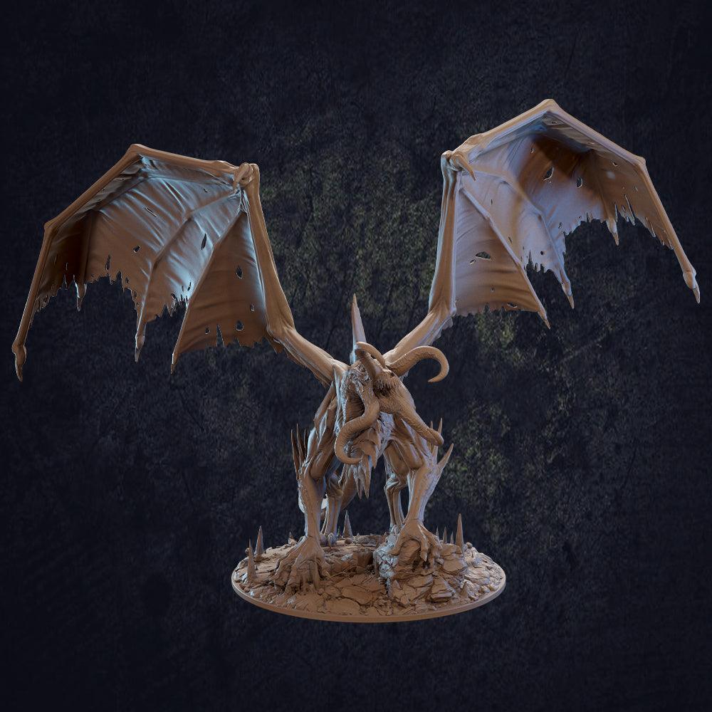 Brain Eater / Illithid Dragon Miniature - Mini Megastore