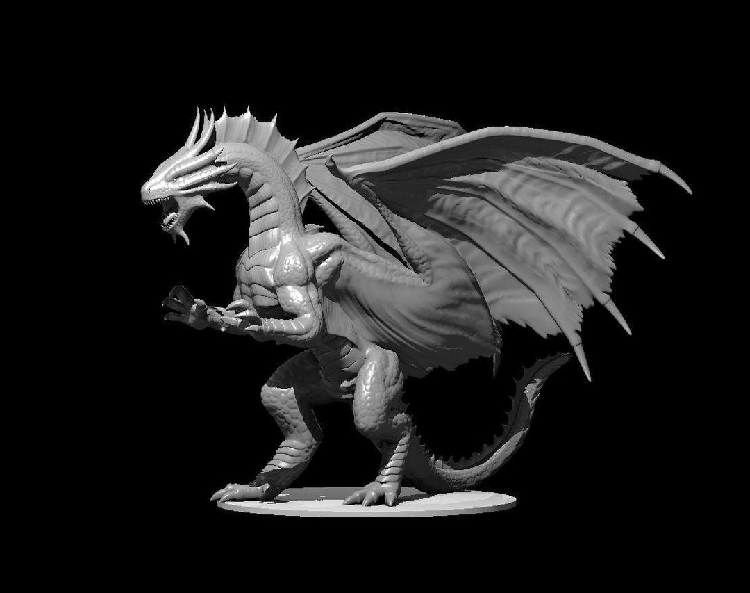 Bronze Dragon Miniature - Mini Megastore