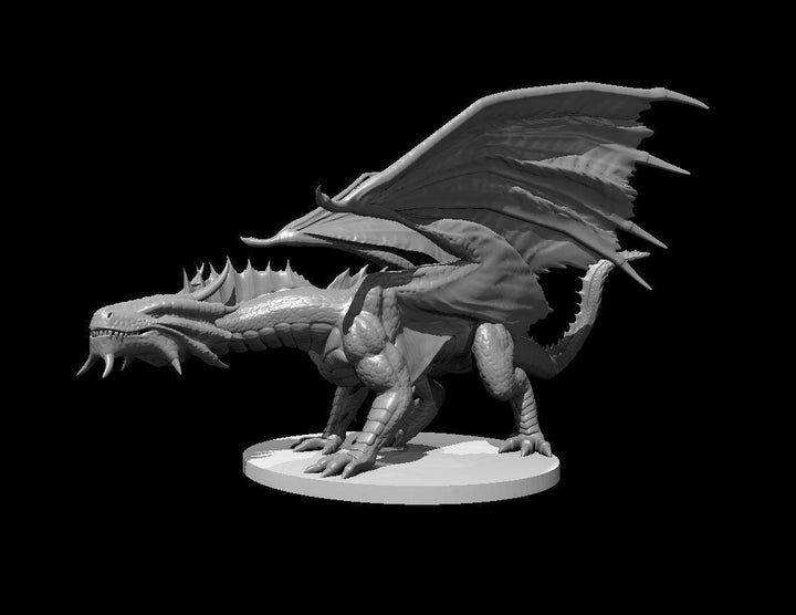 Bronze Dragon Miniature - Mini Megastore